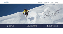 Desktop Screenshot of haukelifjell.com